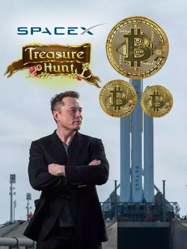 SpaceX Treasure Hunt: Elon Musk To Fly 62 Bitcoins To The Moon